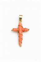 Charm Idee Preziose dal 1987 Dame in Gelbgold Corallo IP.CHK18G/7 - IP.CHK18G/7